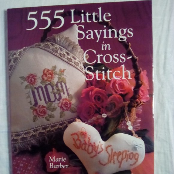 Cross Stitch Pattern Instruction Illustrated Book - Picture 1 of 1